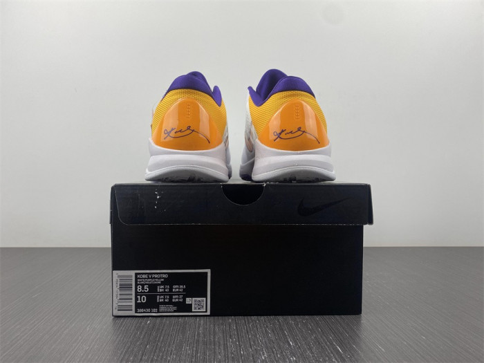 nike kobe 5 lakers 386430-102