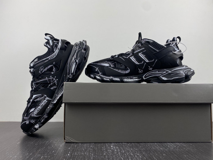 Ba*len*cia*ga track sneaker