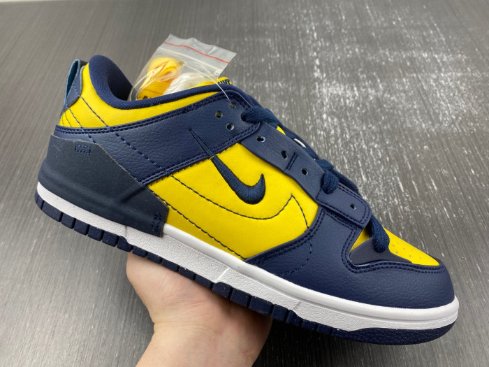 nike dunk low disrupt 2 michigan dv4024-400