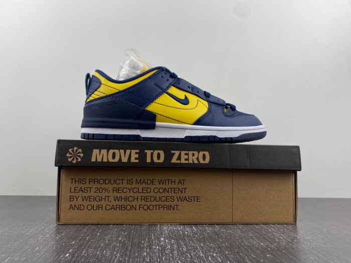 nike dunk low disrupt 2 michigan dv4024-400