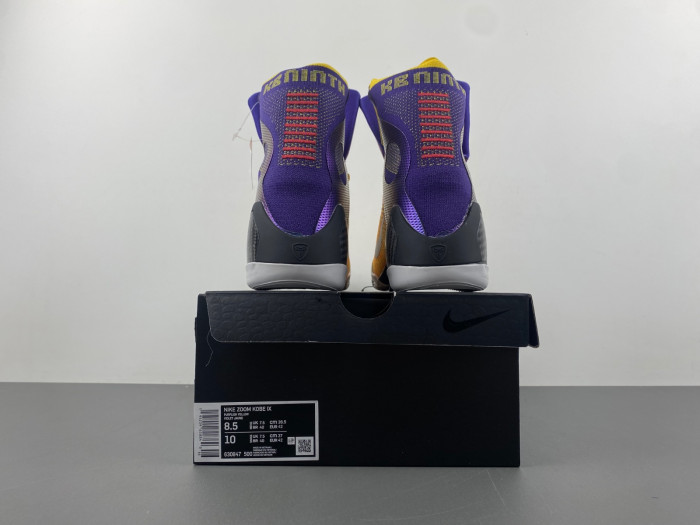 nike kobe 9 elite team showtime 630847-500