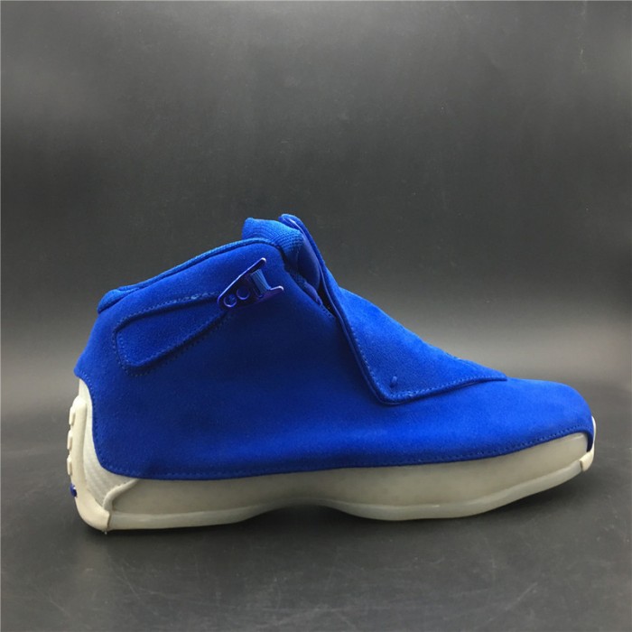 air jordan 18 blue suede aa2494-401