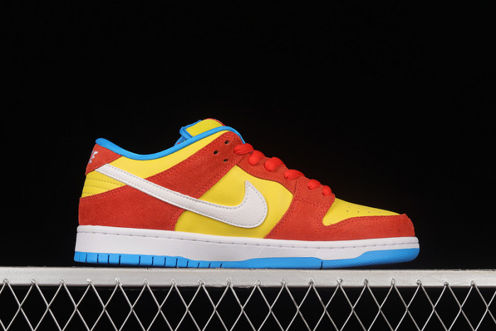 nike sb dunk low pro bart simpson bq6817-602