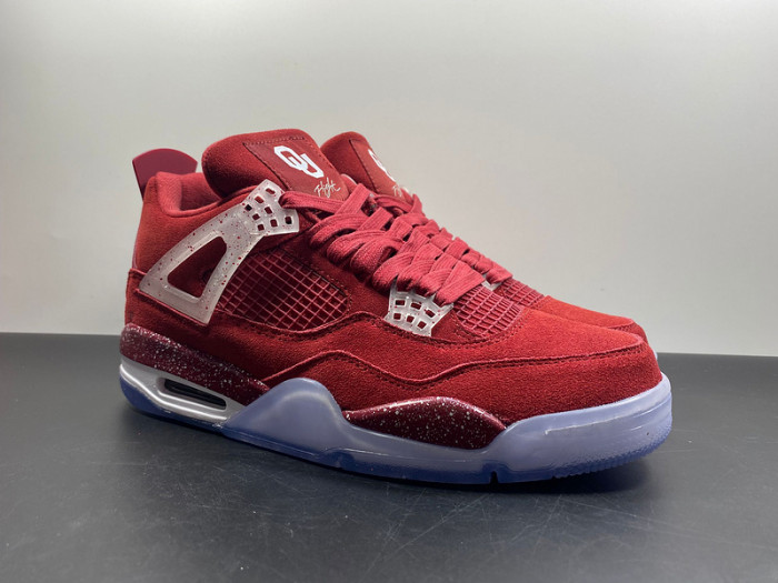 air jordan 4 retro pe red aj4-1032076