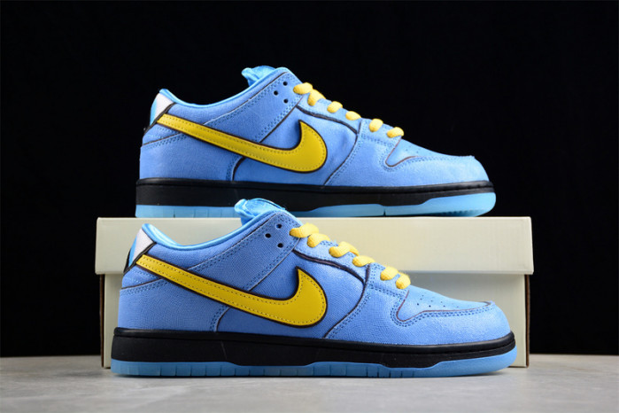 the powerpuff girls x nike sb dunk low “bubbles” fz8320-400