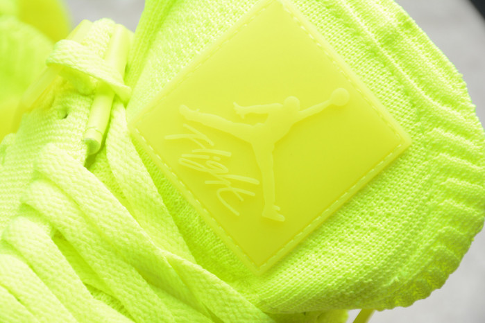 air jordan 4 flyknit volt aq3559-700