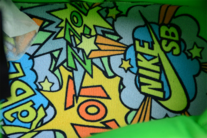 the powerpuff girls x nike sb dunk low “buttercup” fz8319-300