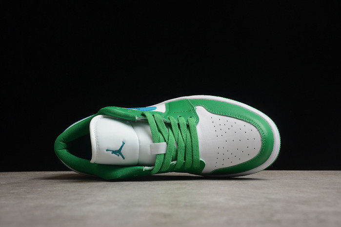air jordan 1 low “lucky green” dc0774-304