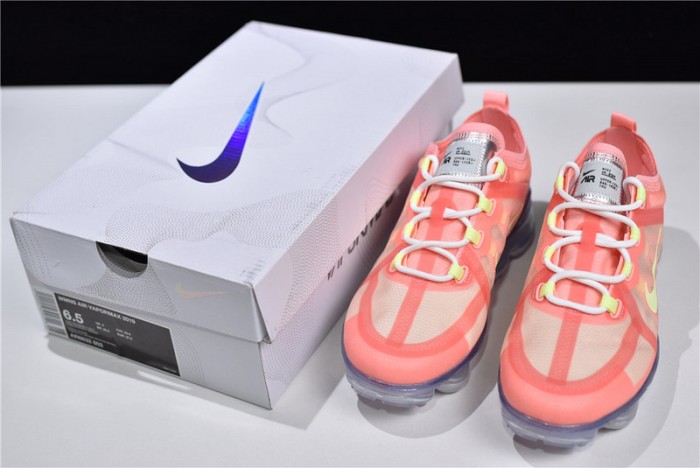 nike air vapormax 2019 pink tint ar6632-602