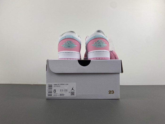 air jordan 1 low se paw print pink foam hm3706-141
