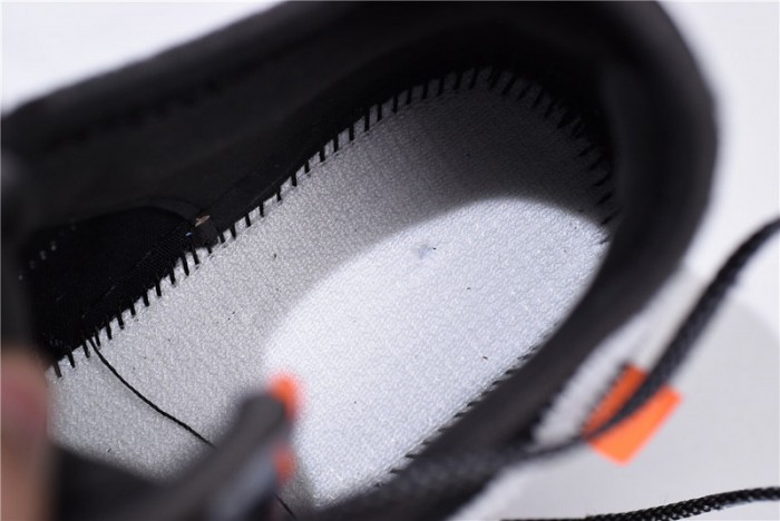 ow nike air force 1 low black ao4606-001