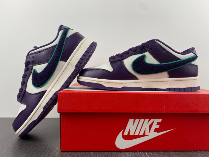 Nike Dunk Low “Chenille Swoosh” DQ7683-100