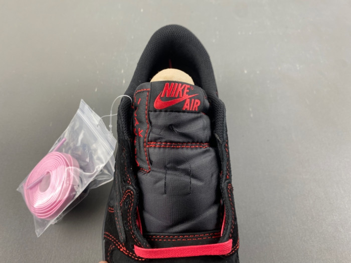Air Jordan 1 Low Travis Scott BLACK OLIVE DM7866-003