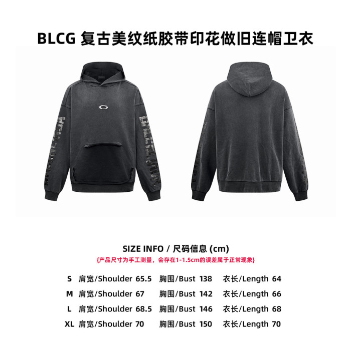 Balenciag* HOODIE Bh126