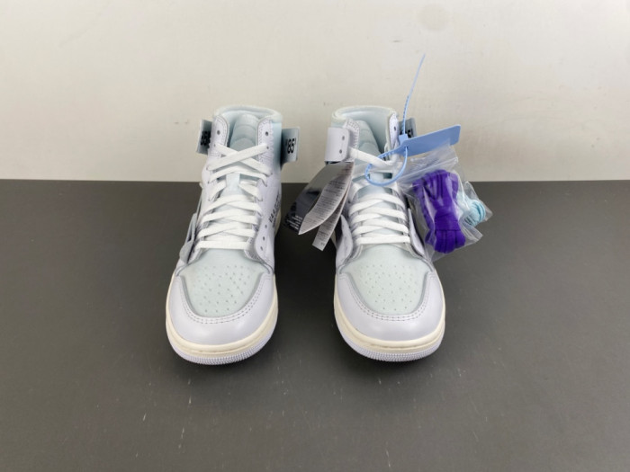 Virgil Abloh Archive x Air Jordan 1 High “Alaska” AA3834-100